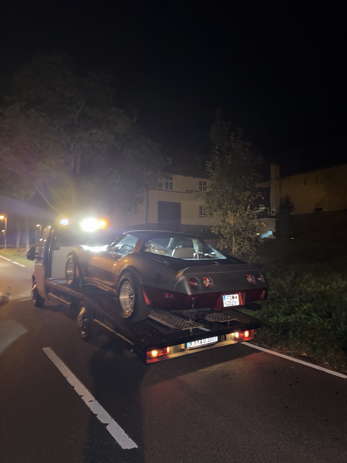 Grimm Abschleppdienst im Einsatz